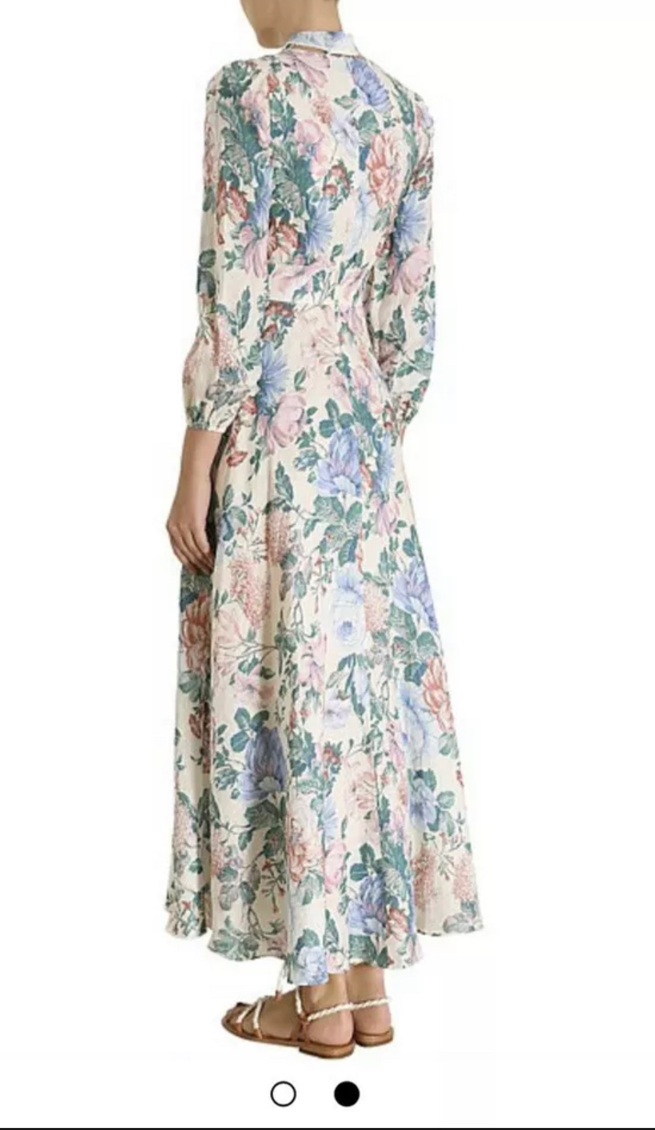 Zimmermann Verity Plunge Long Dress