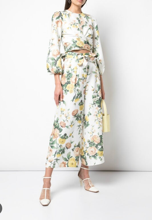 Zimmermann Zippy Bodice & Crop Flare Set