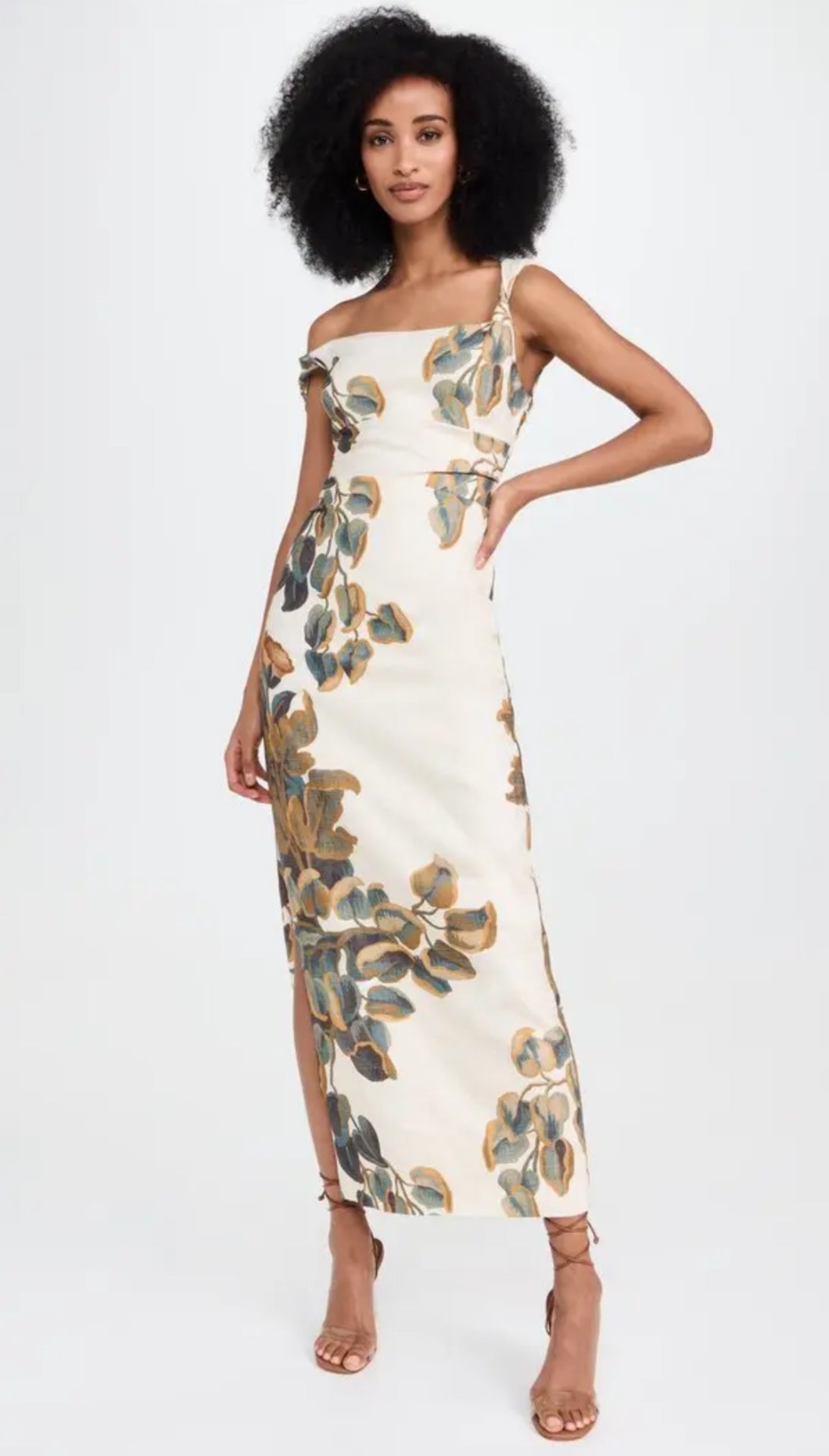 Sir The Label Evalita Twist Midi Dress