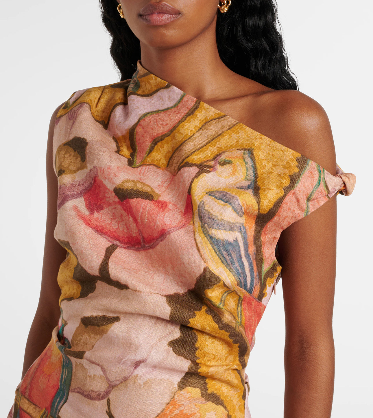 Sir The Label Talulah Knot Mini Dress