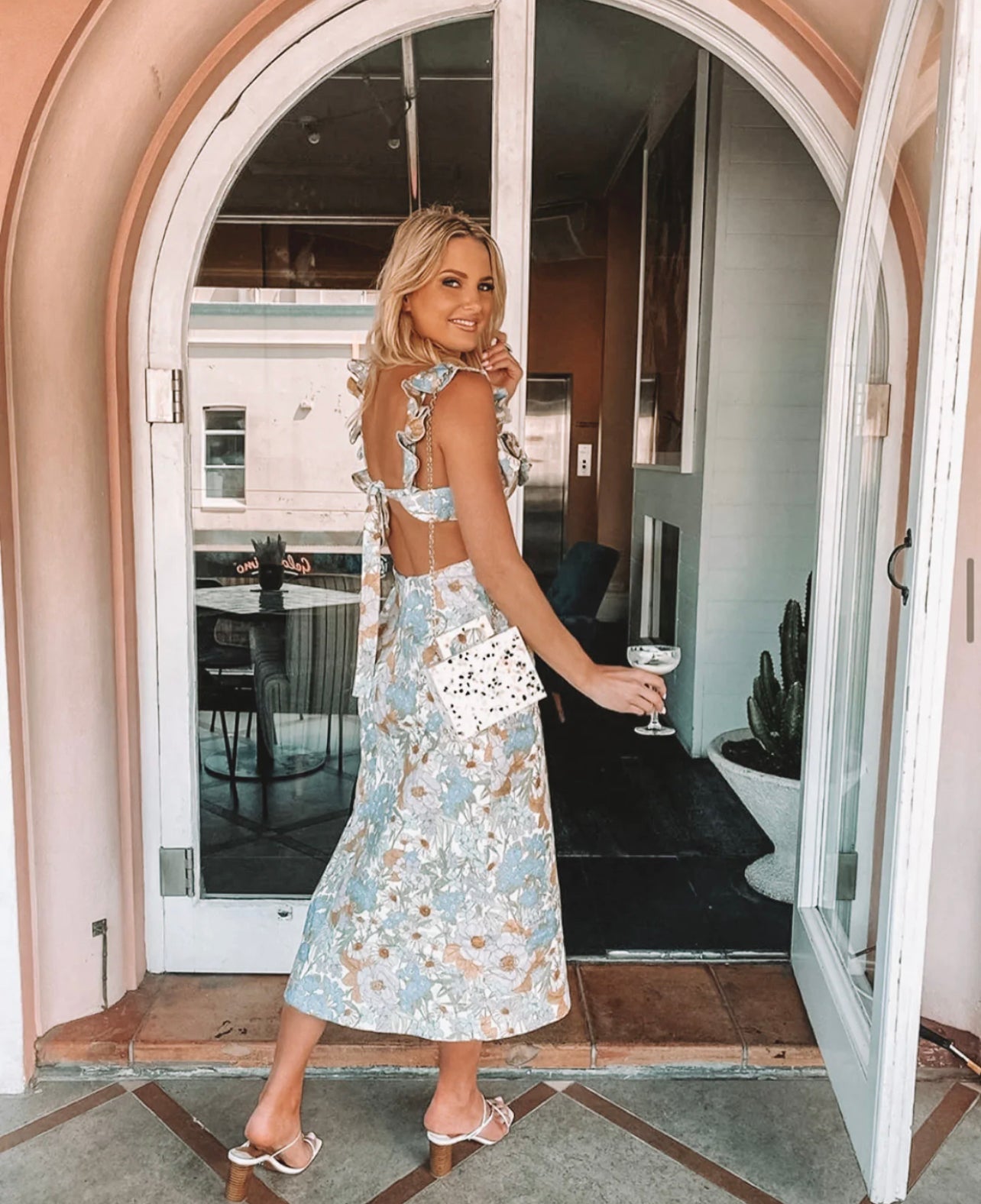 Zimmermann Super Eight frilled midi dress