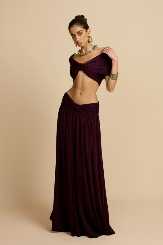 Arcina Ori Alessia Set in Plum