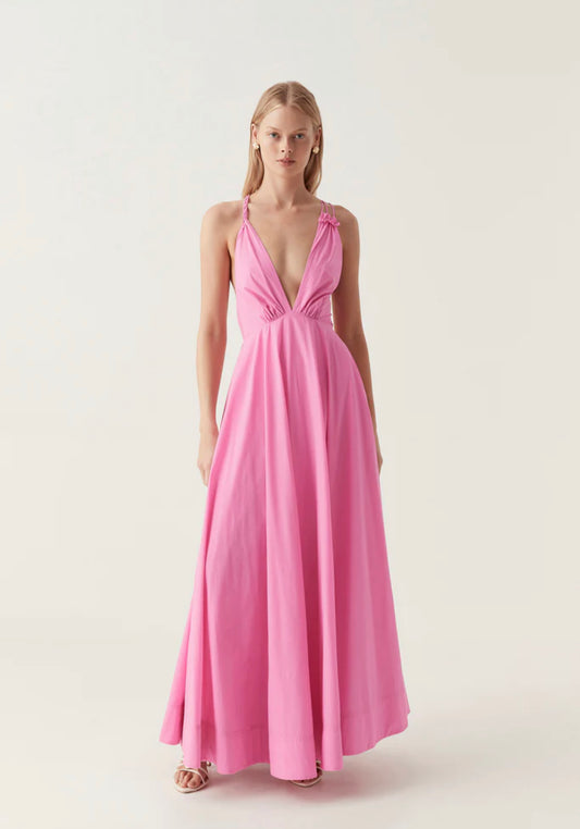 Aje Vellum Maxi Dress
