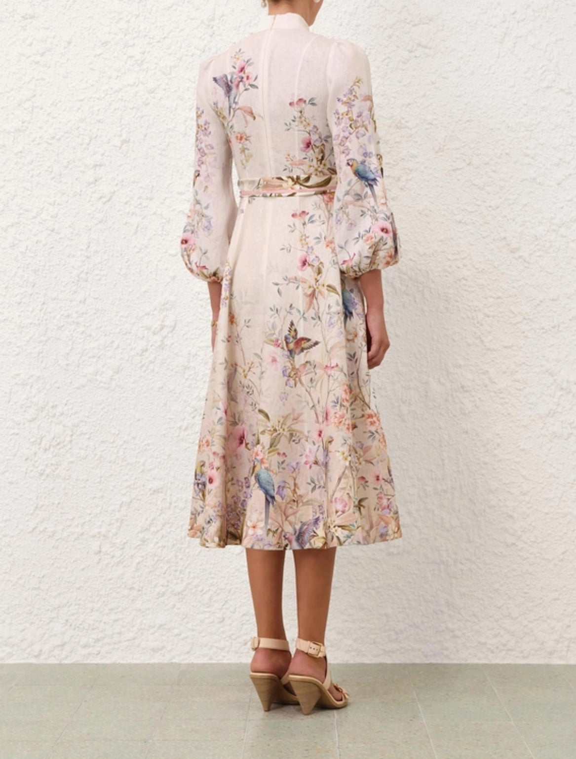 Zimmermann Rebellion Button Midi Dress