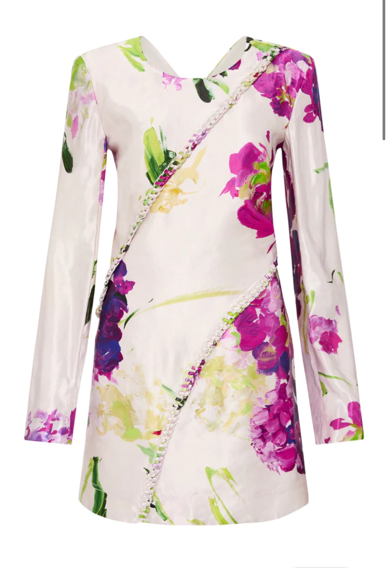 Aje Arbour Whipstitch Mini Dress