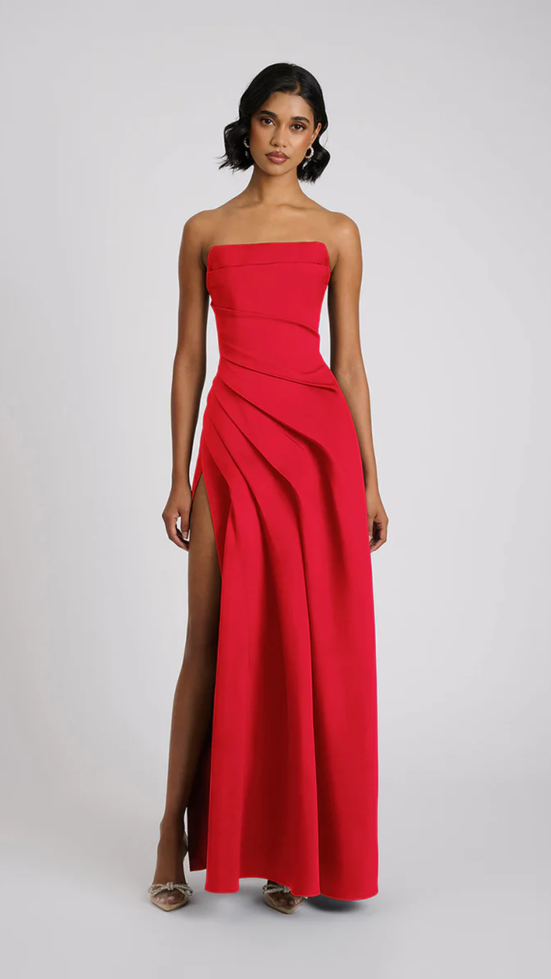 Eliya The Label Deanna Gown Red