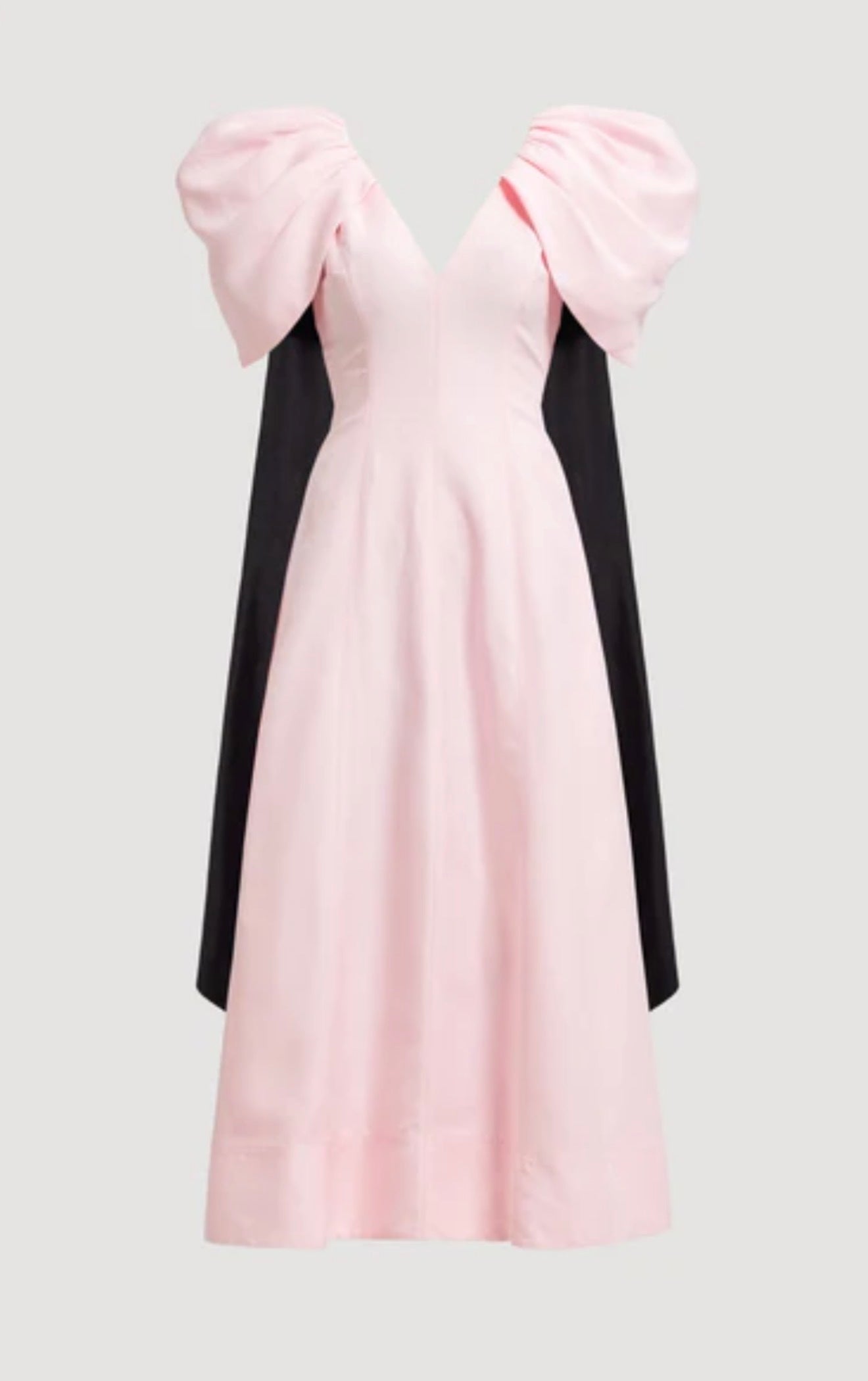 Aje Bisou Midi Dress Pastel Pink