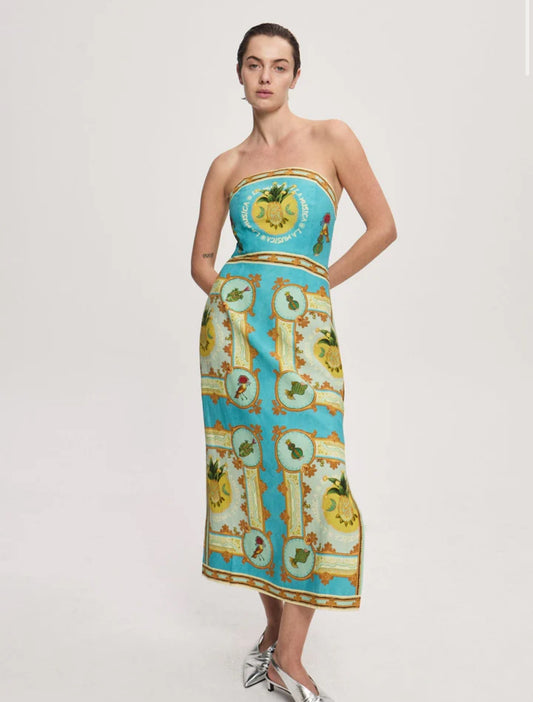 Alemais La Musica Midi Dress EXCLUSIVE