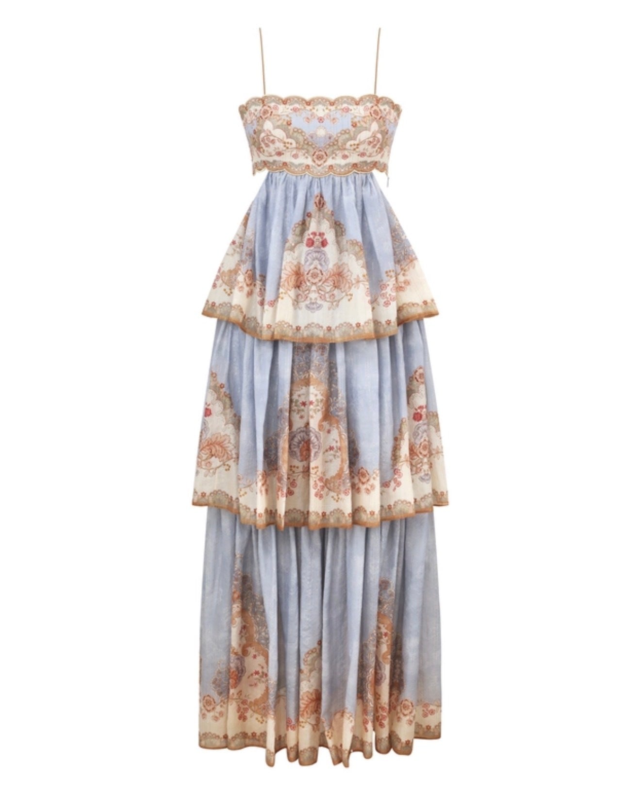 Zimmermann Daylight Tiered Maxi Dress