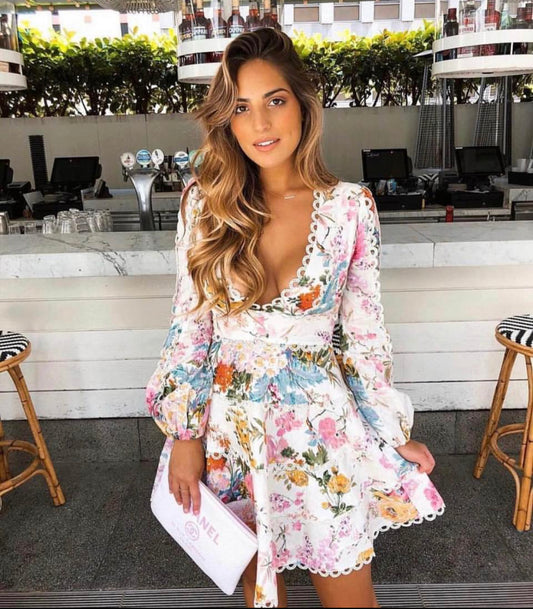 Zimmermann Heathers Flounce Mini Dress