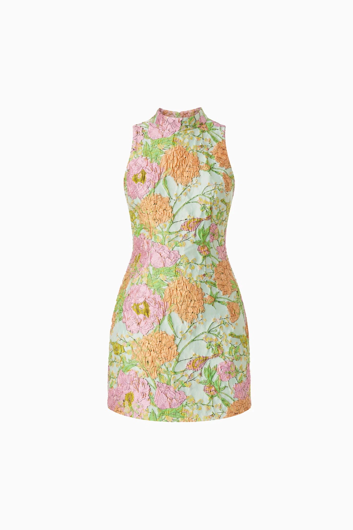 Elliatt Sunbeam Mini Dress In Green Floral