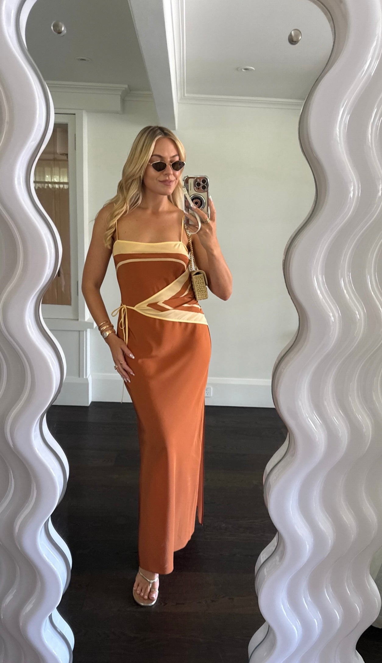 Sir The Label Soma Scarf Midi Dress