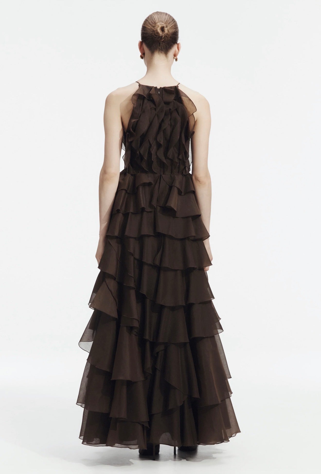Aje Cleo Gown Carob