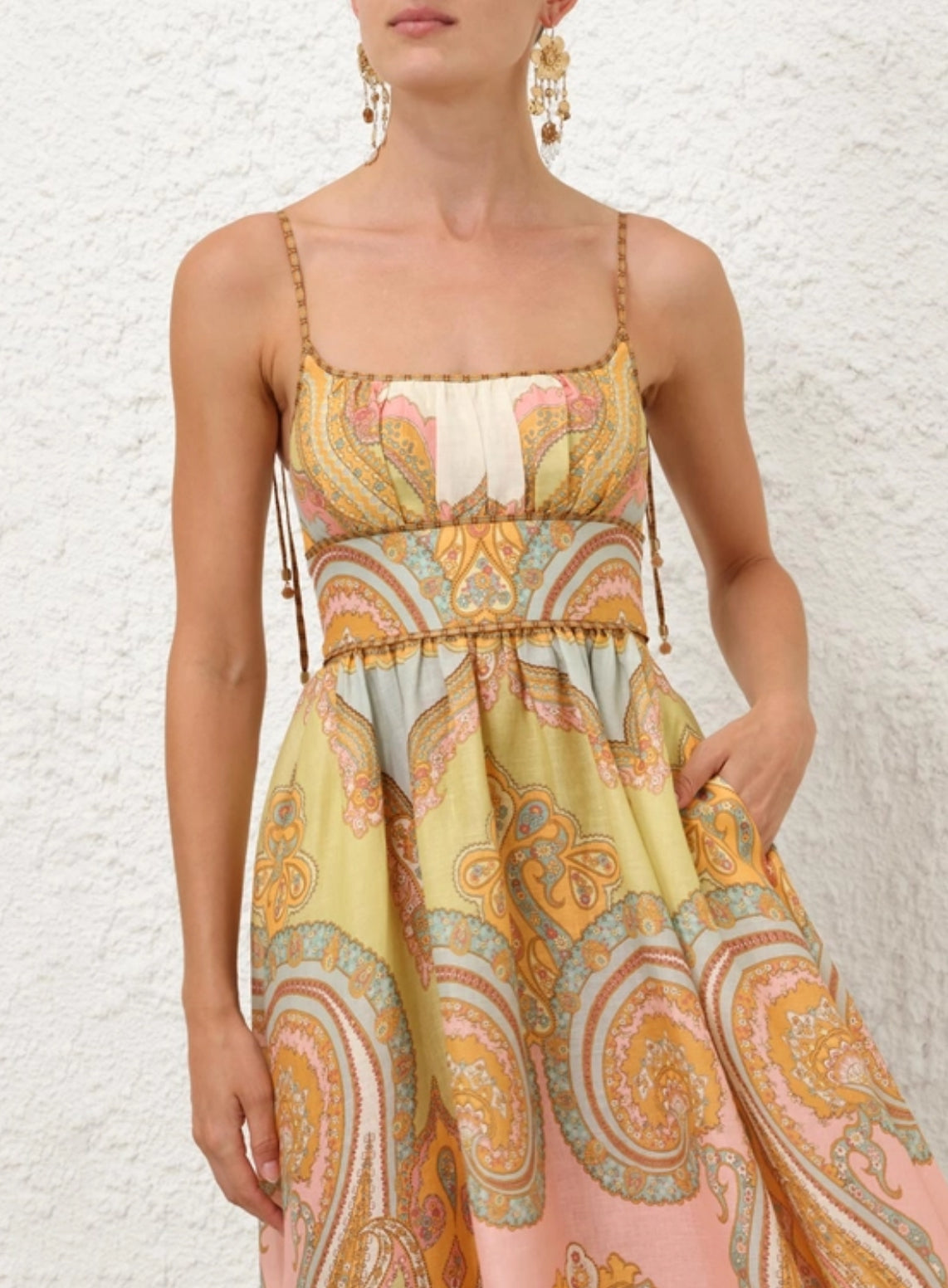 Zimmermann Maxine Picnic Midi Dress