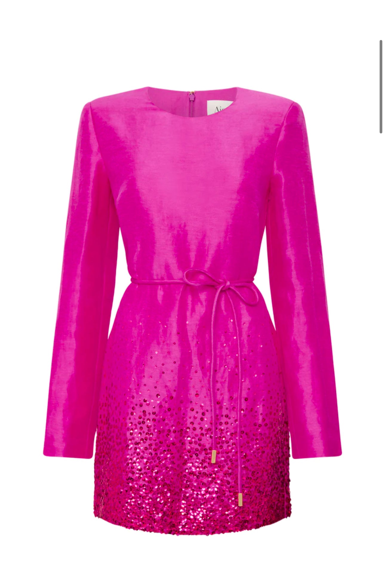 Aje Reflection Sequin Mini Dress