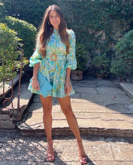 Zimmermann High Tide buttoned mini