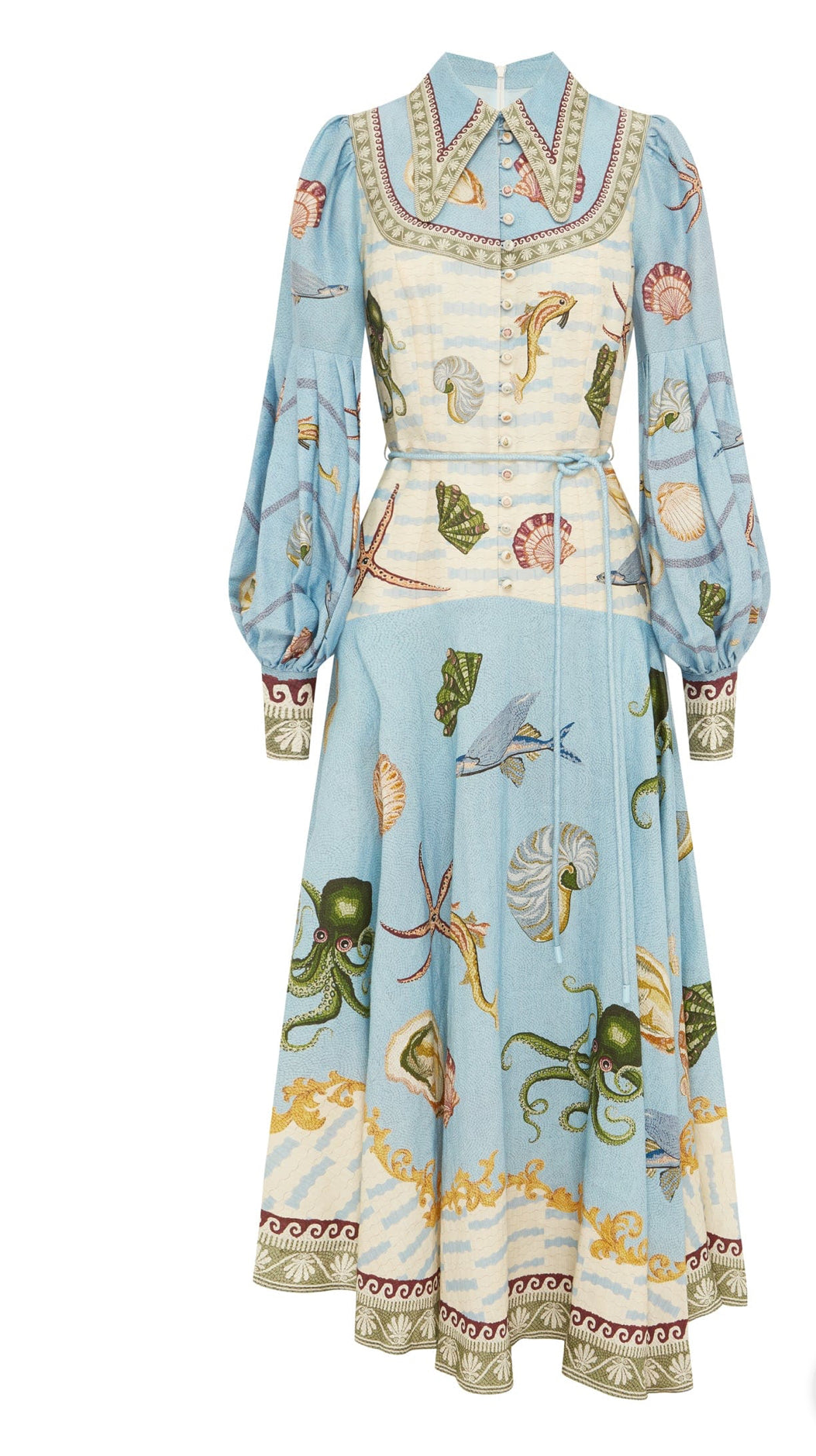 Alemais Bath House Shirtdress