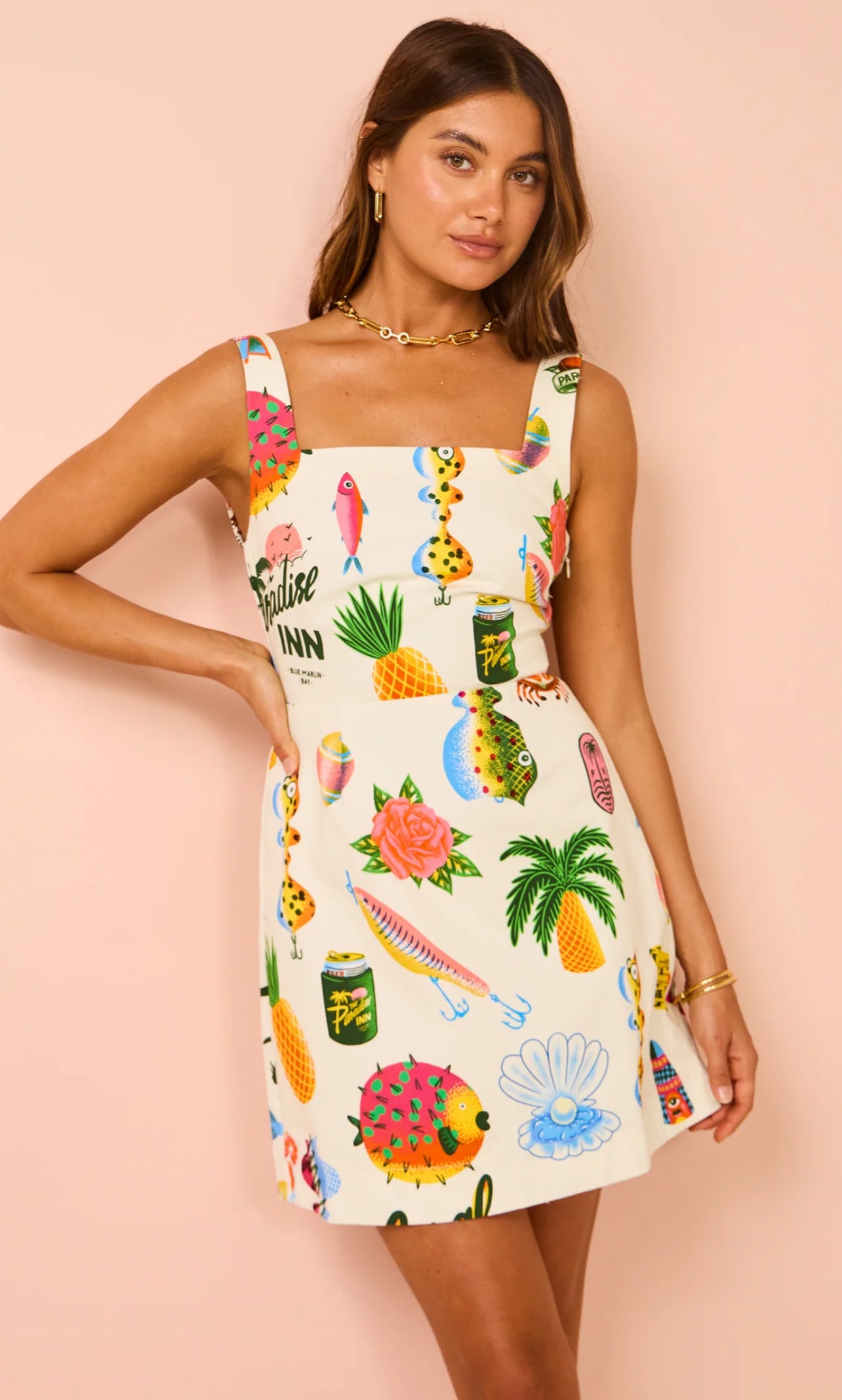 Alemais Samaki Mini Dress