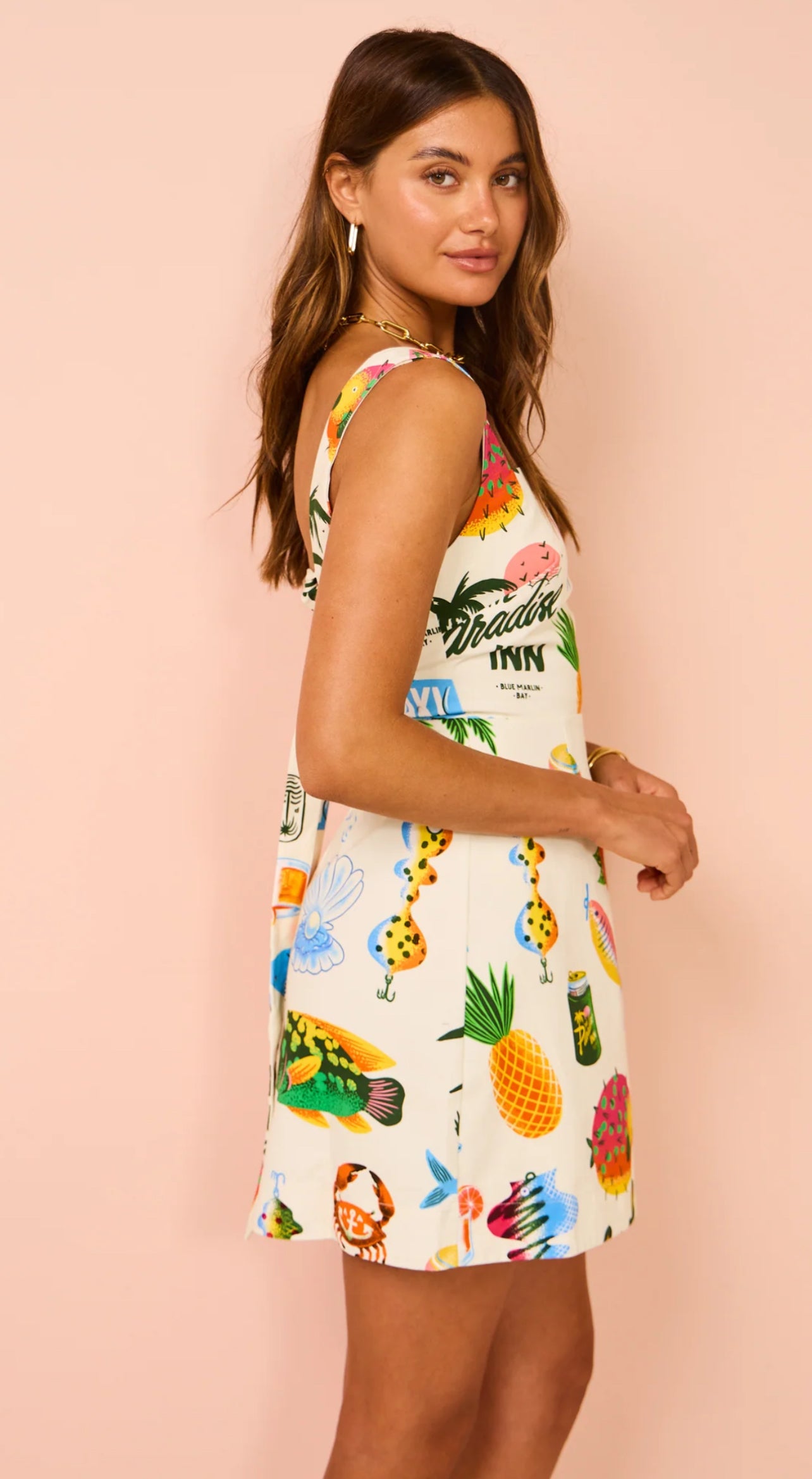 Alemais Samaki Mini Dress