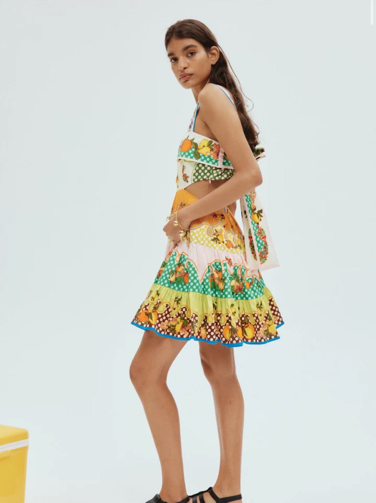 Alemais Lemonis cut out mini dress