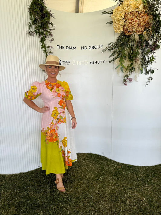 Alemais Silas Midi Dress Print