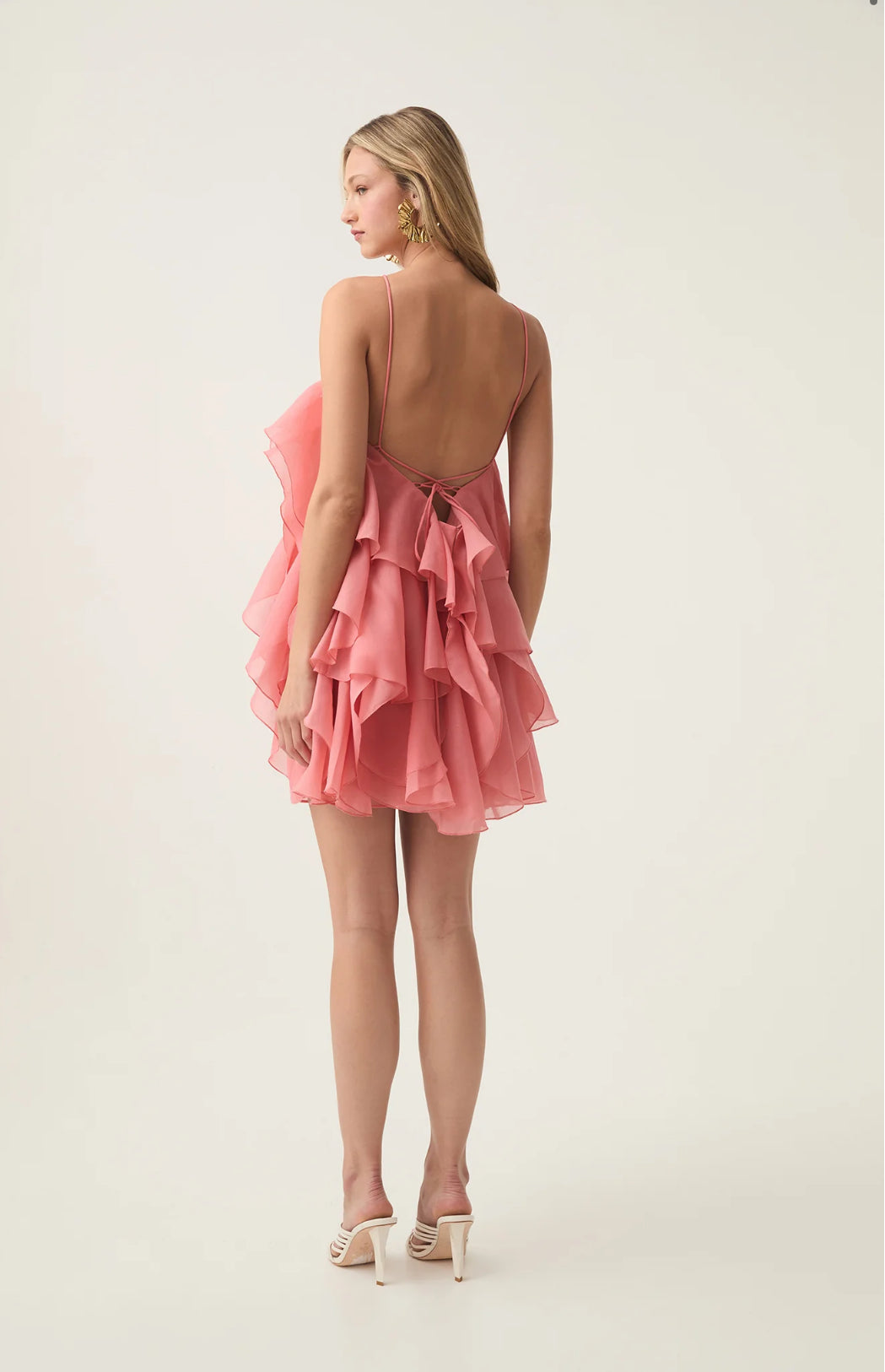 AJE Pandorea Layered Mini Dress