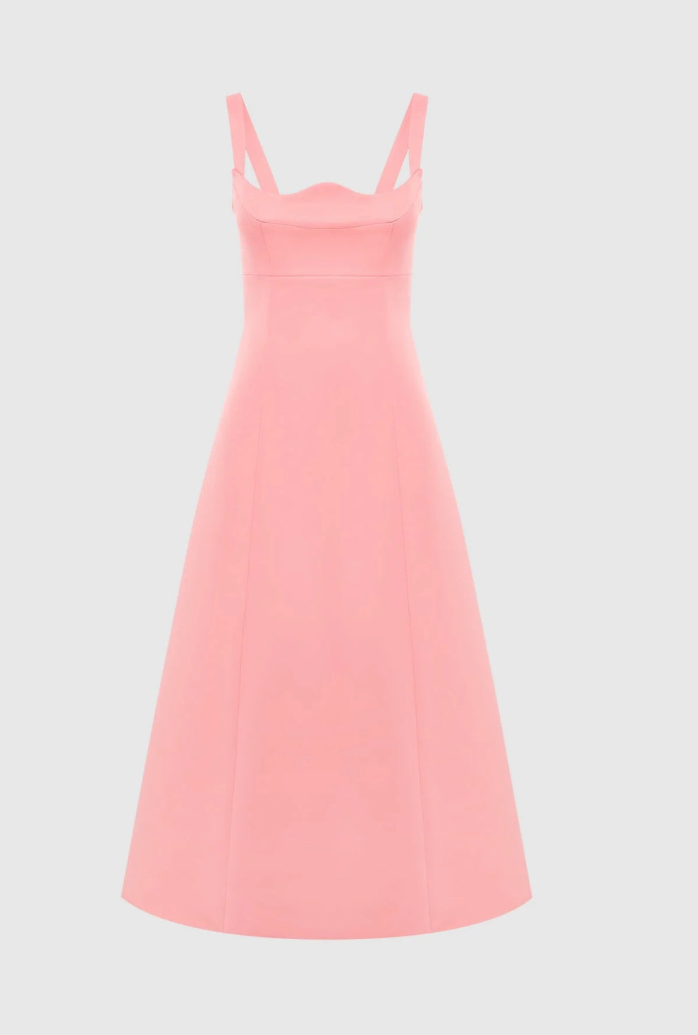 Leo Lin Odette Midi Dress - Strawberry Pink