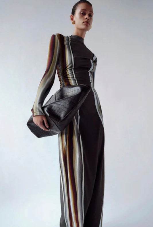 Camilla And Marc Elixir Print Jersey Maxi Dress