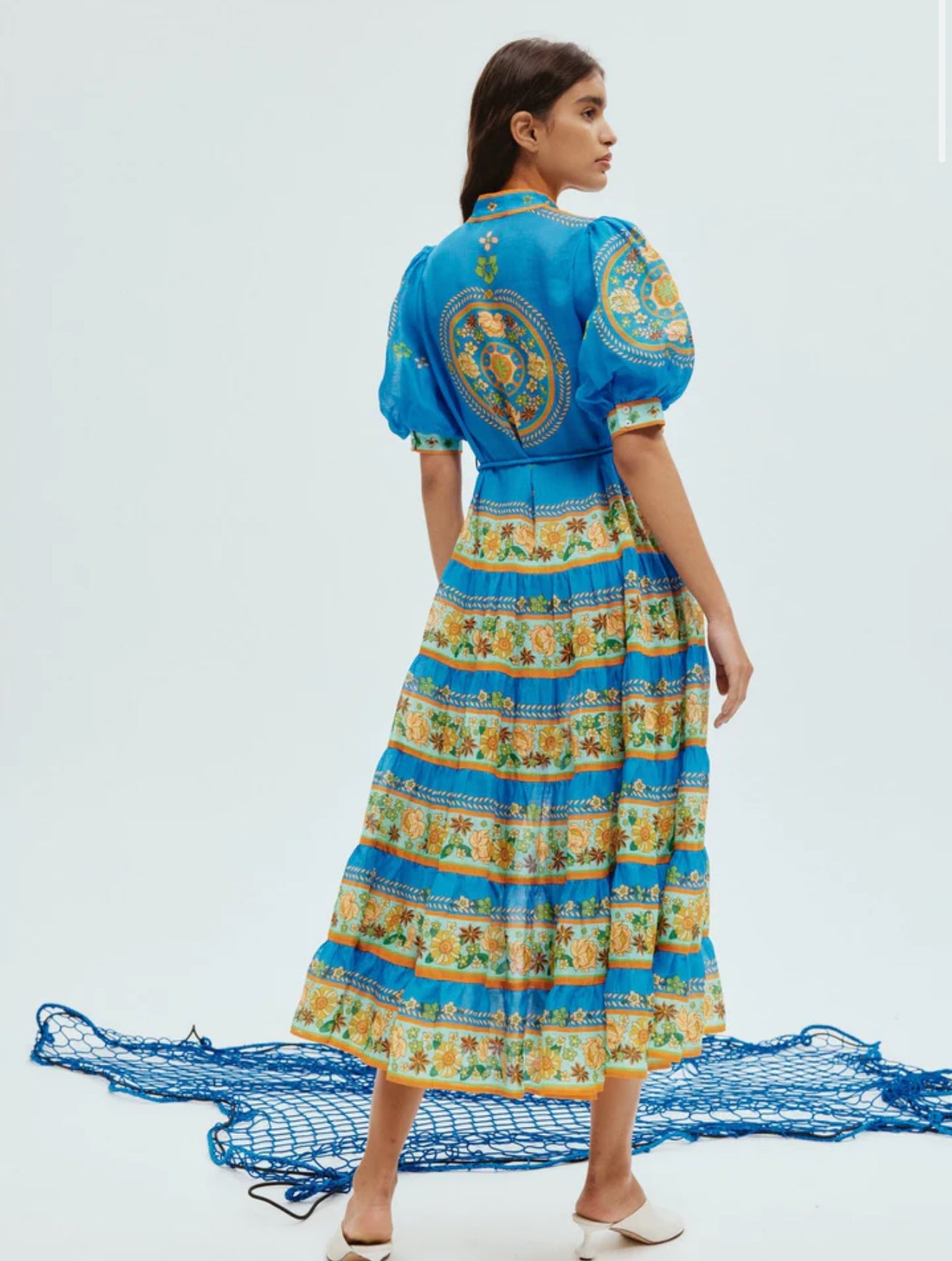 Alemais Linda Tiered Midi dress