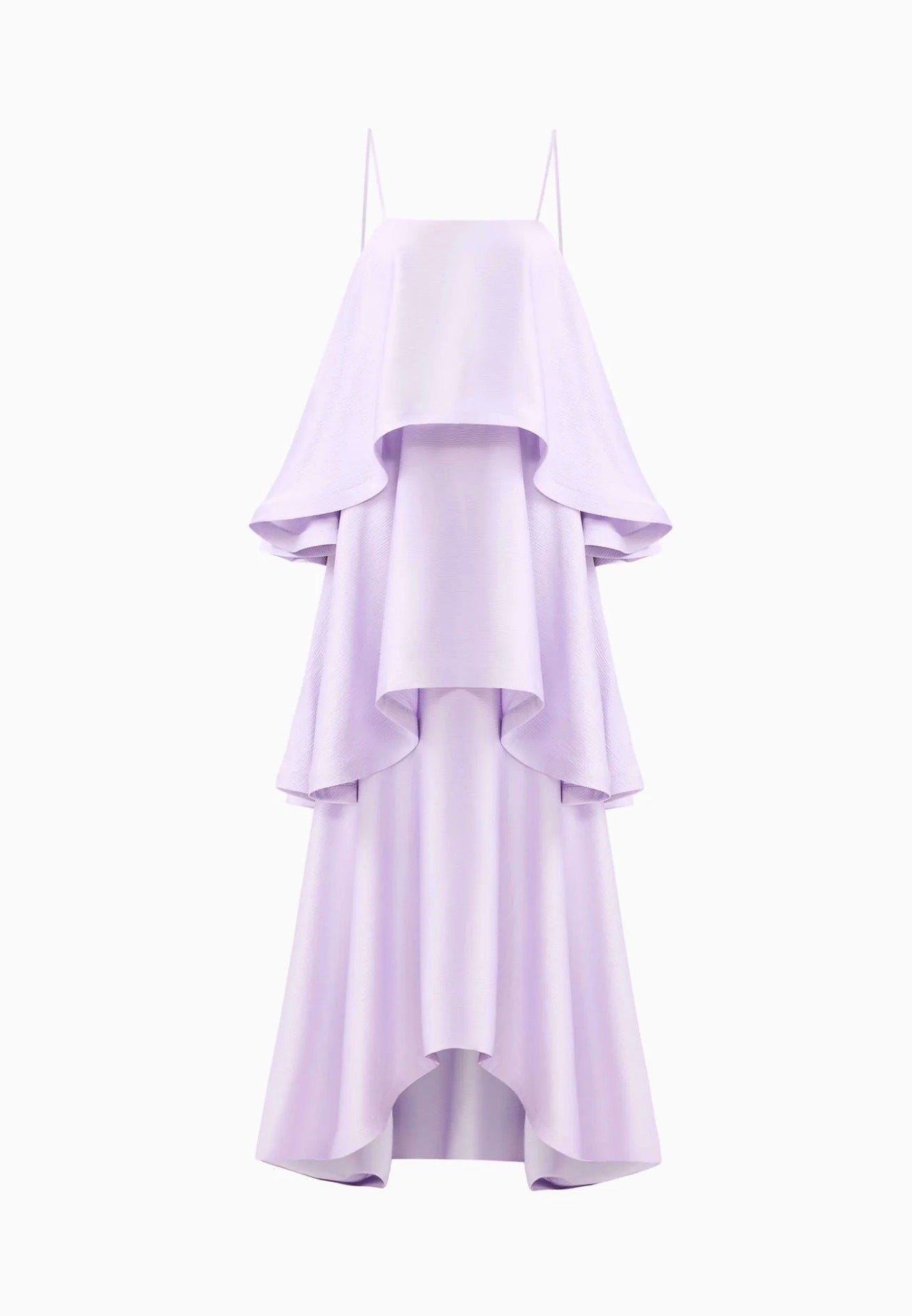 Elliatt Tilly Tiered Maxi Dress in Purple