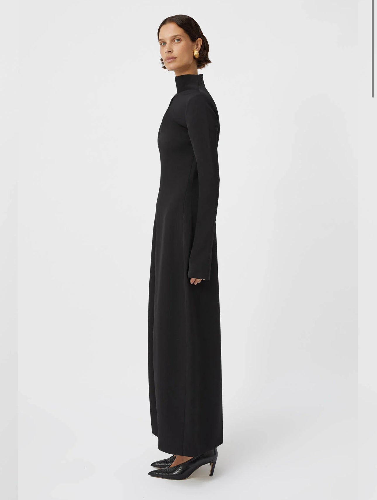 Camilla And Marc The Tenera Cocoon Maxi Dress in Black