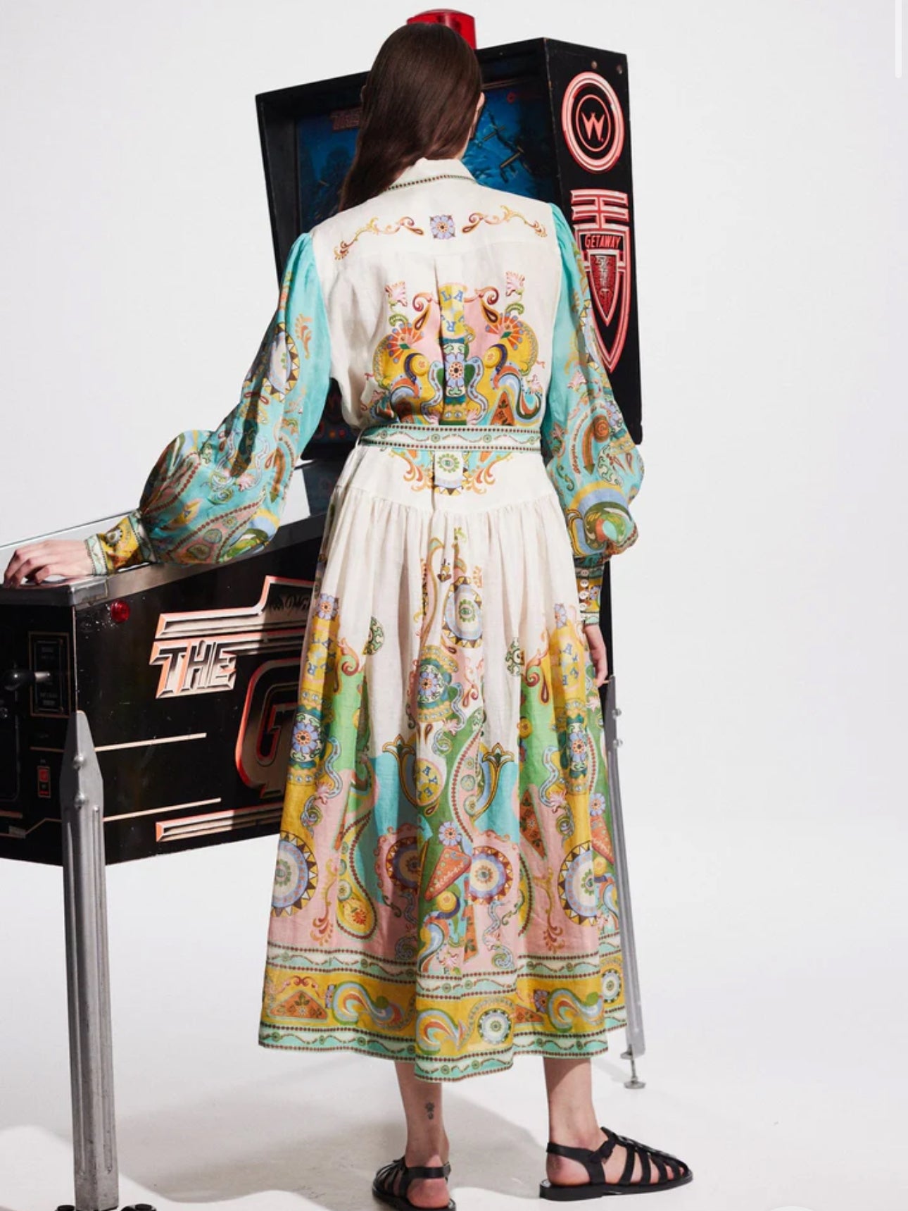 Alemais Pinball Shirtdress