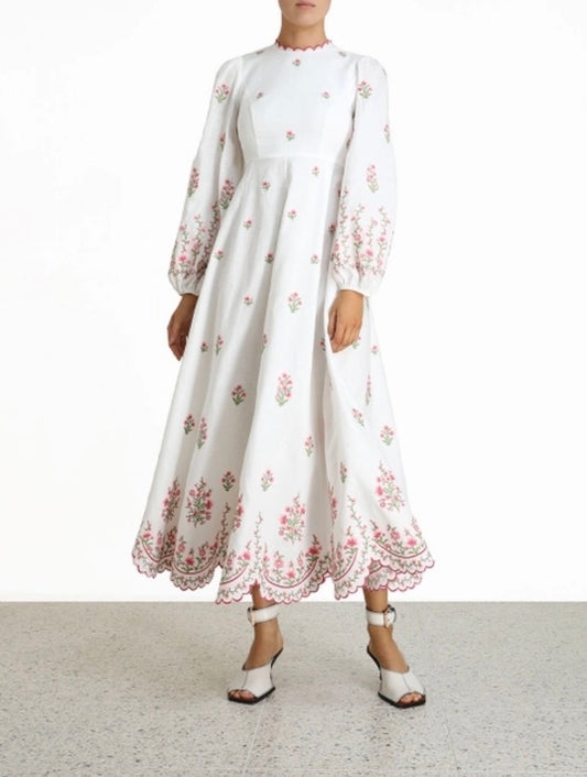 Zimmermann Poppy floral midi dress