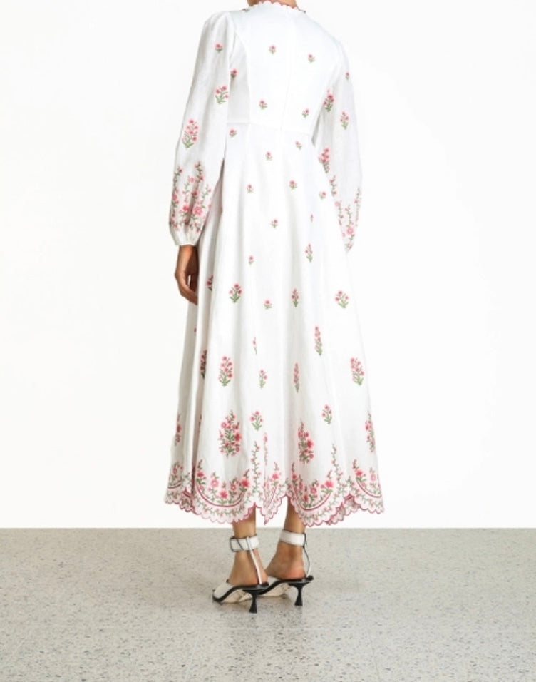 Zimmermann Poppy floral midi dress