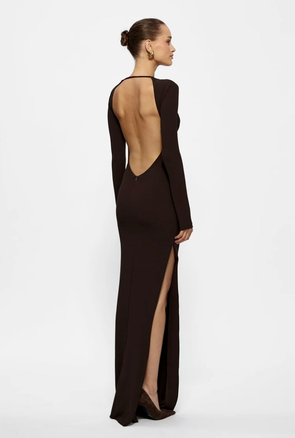 Effie Kats Indie Gown in Coffee