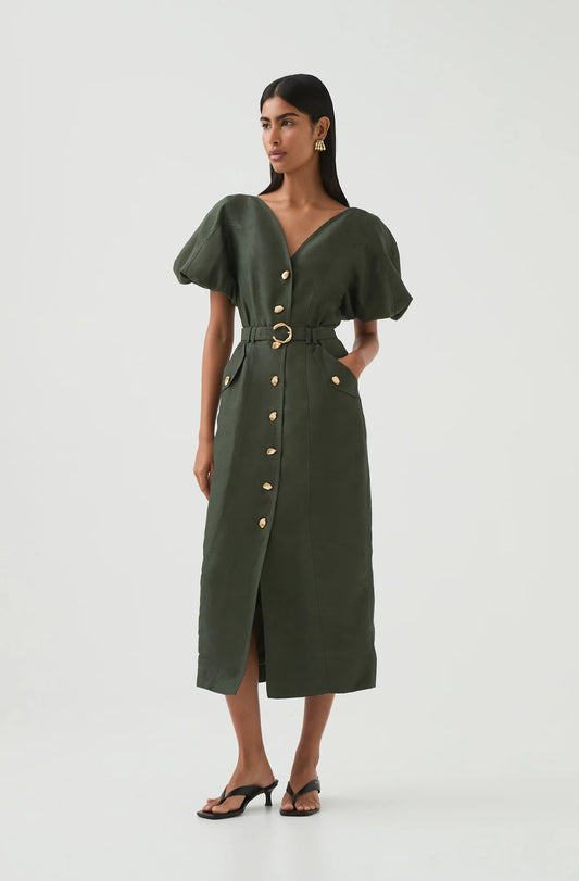 Aje Paloma Utility Midi Dress