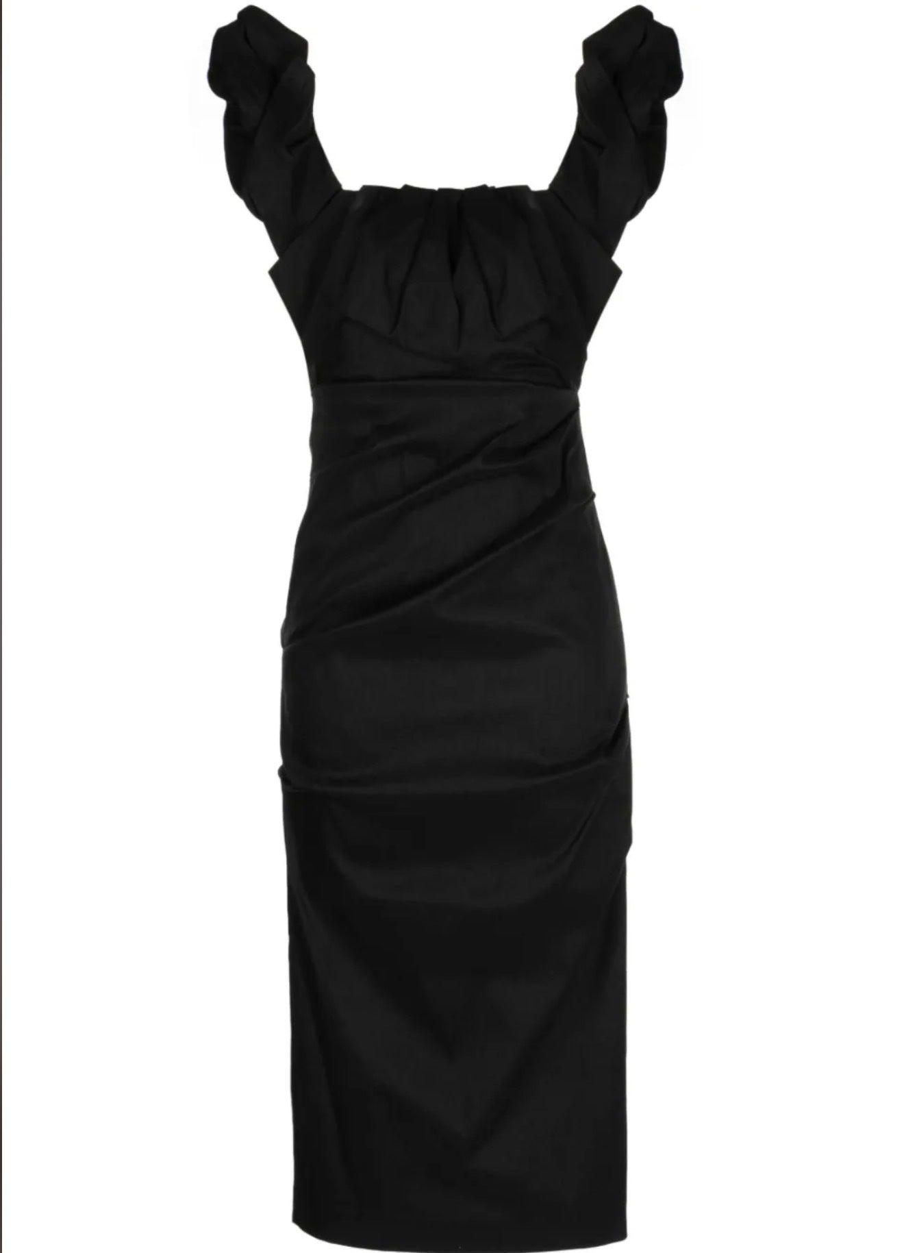 Rachel Gilbert Kalina Draped Sleeveless Dress