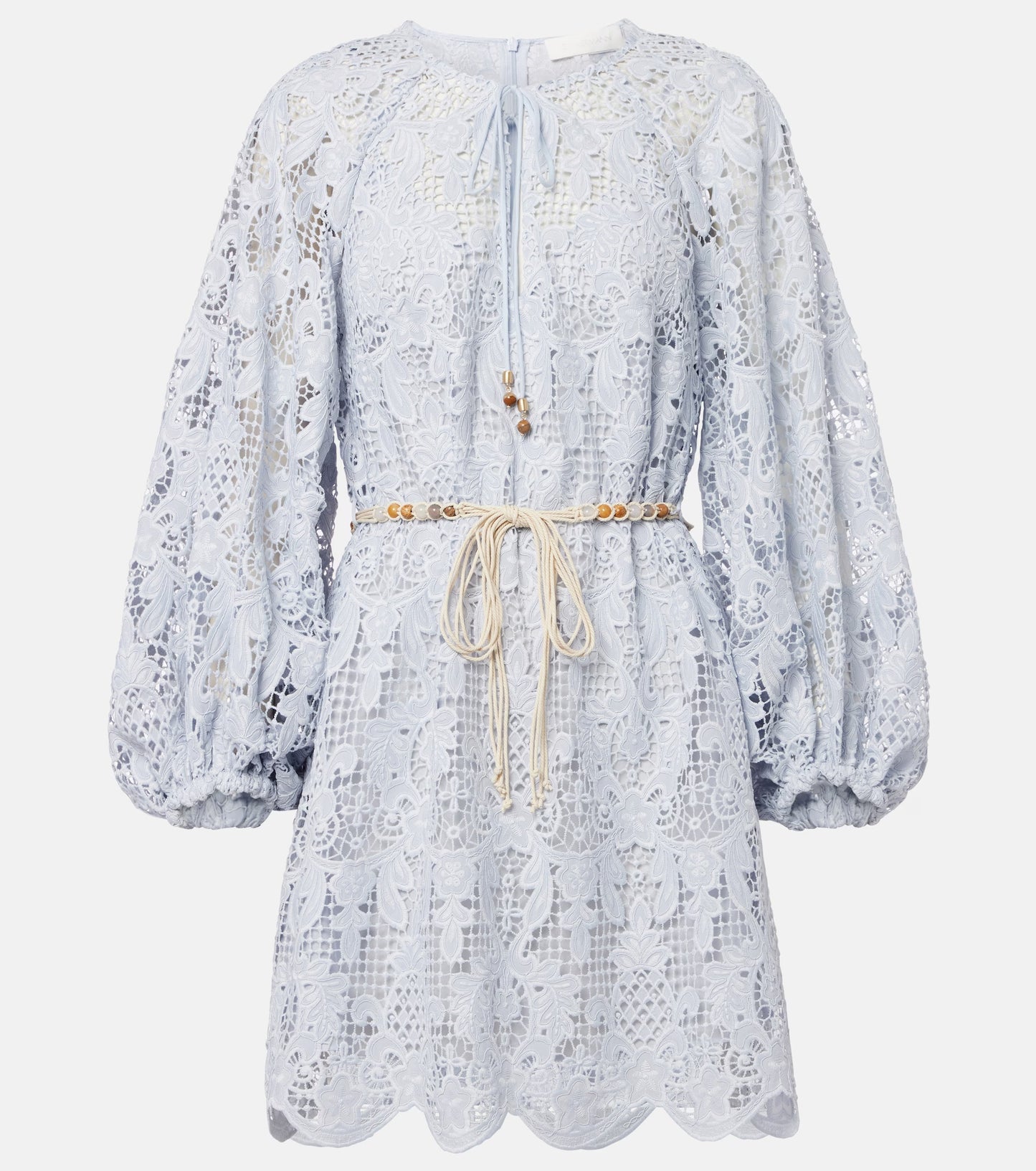 Zimmermann Coco lace tunic mini dress