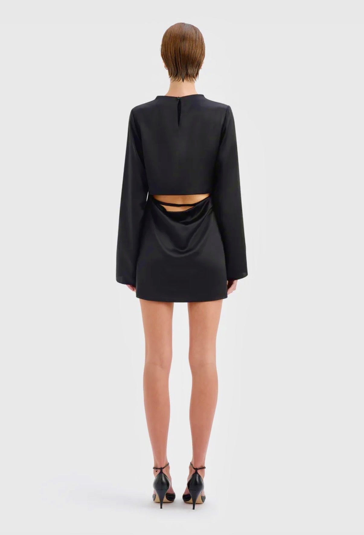 Sir Yasmine Mini Dress Black