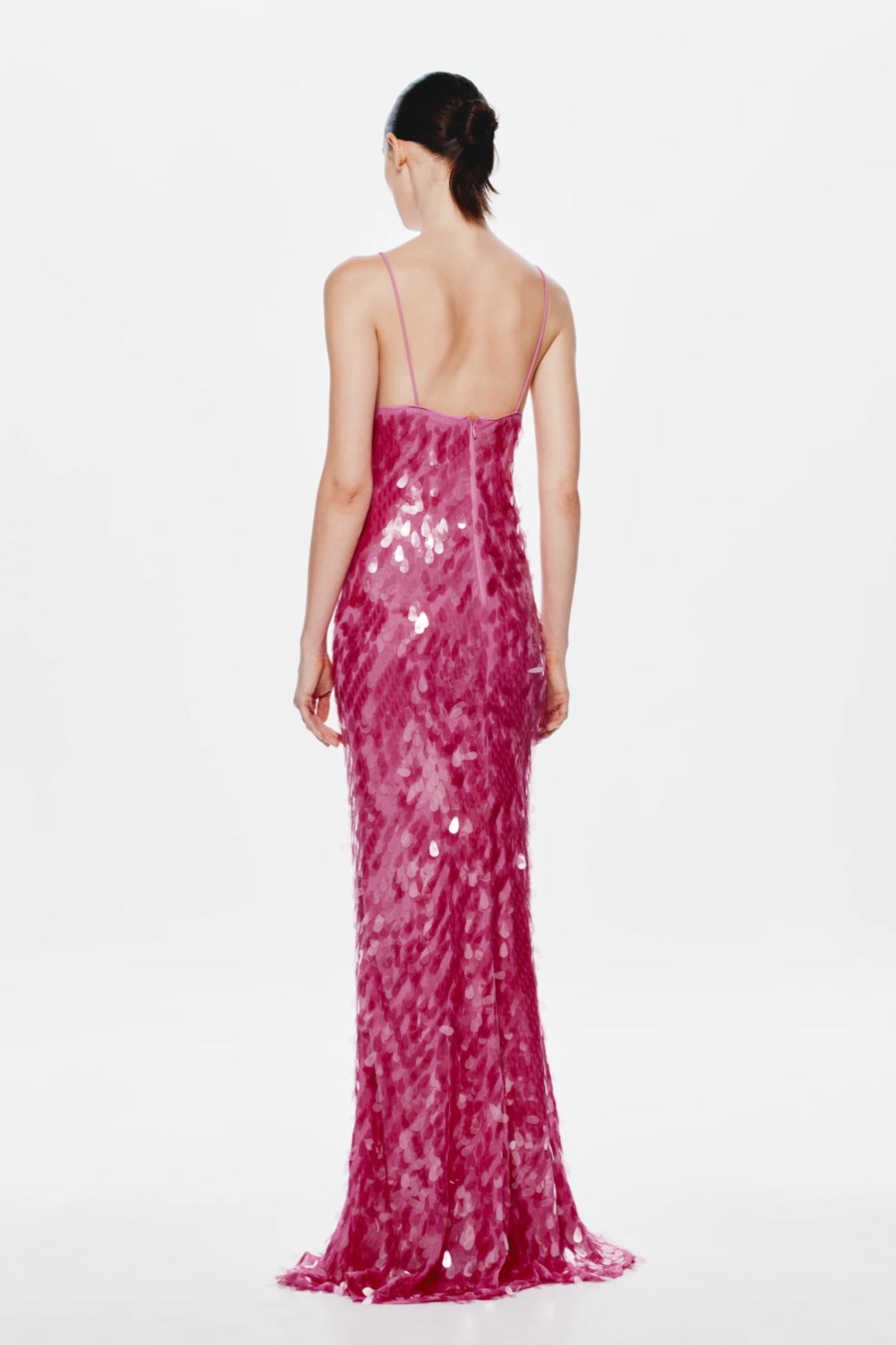 Misha The 'Sapphire' Sequin Dress Fuchsia