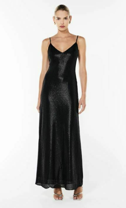 Manning Cartell High Voltage Slip Dress in Black