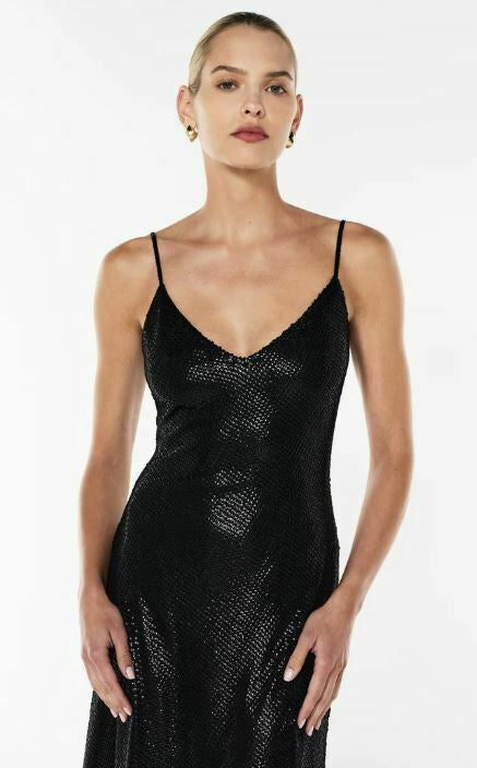 Manning Cartell High Voltage Slip Dress in Black