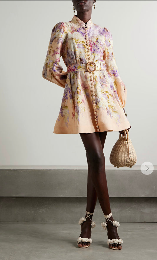 Zimmermann Lyrical Buttoned Mini