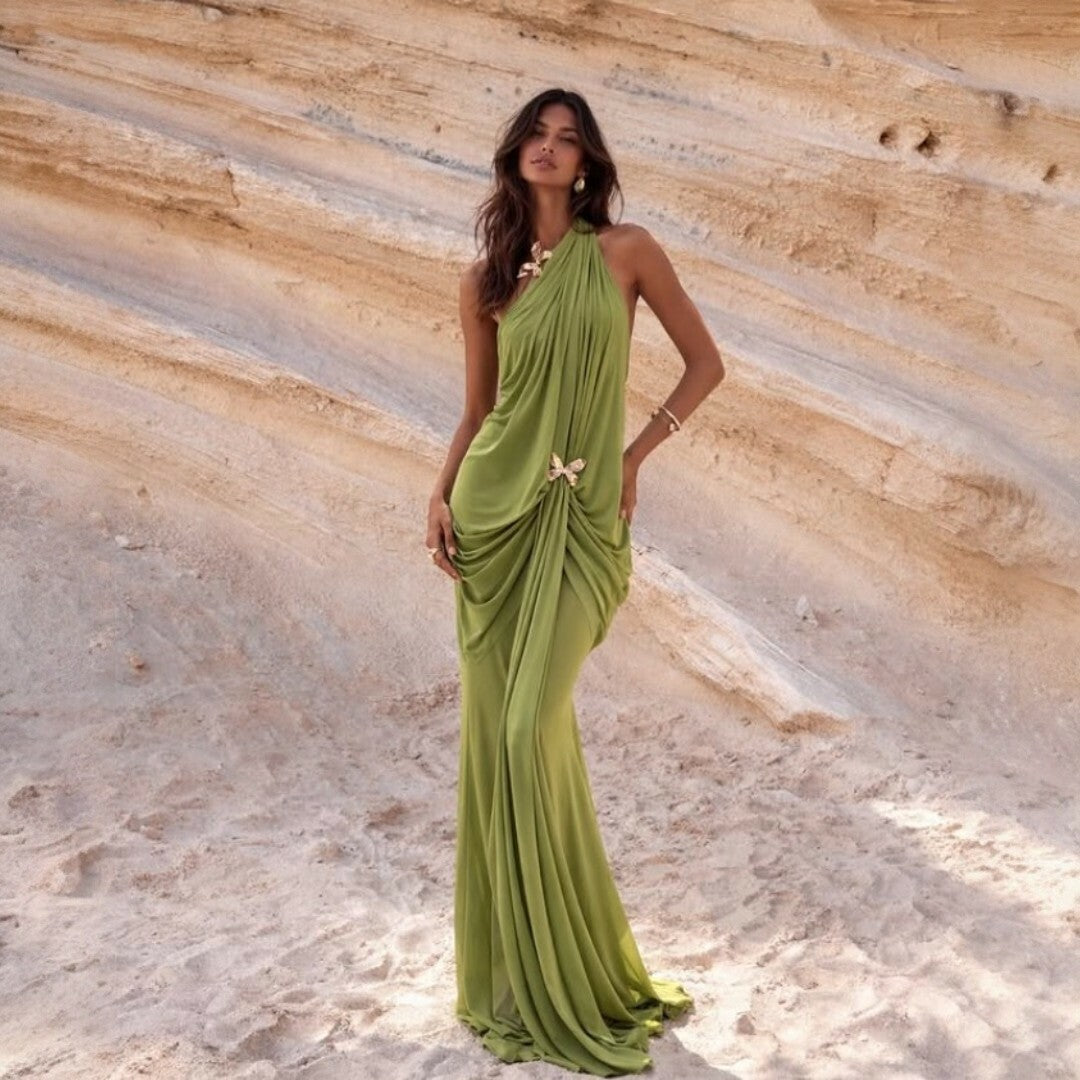 Abyss By Abby Debut Maxi In Green