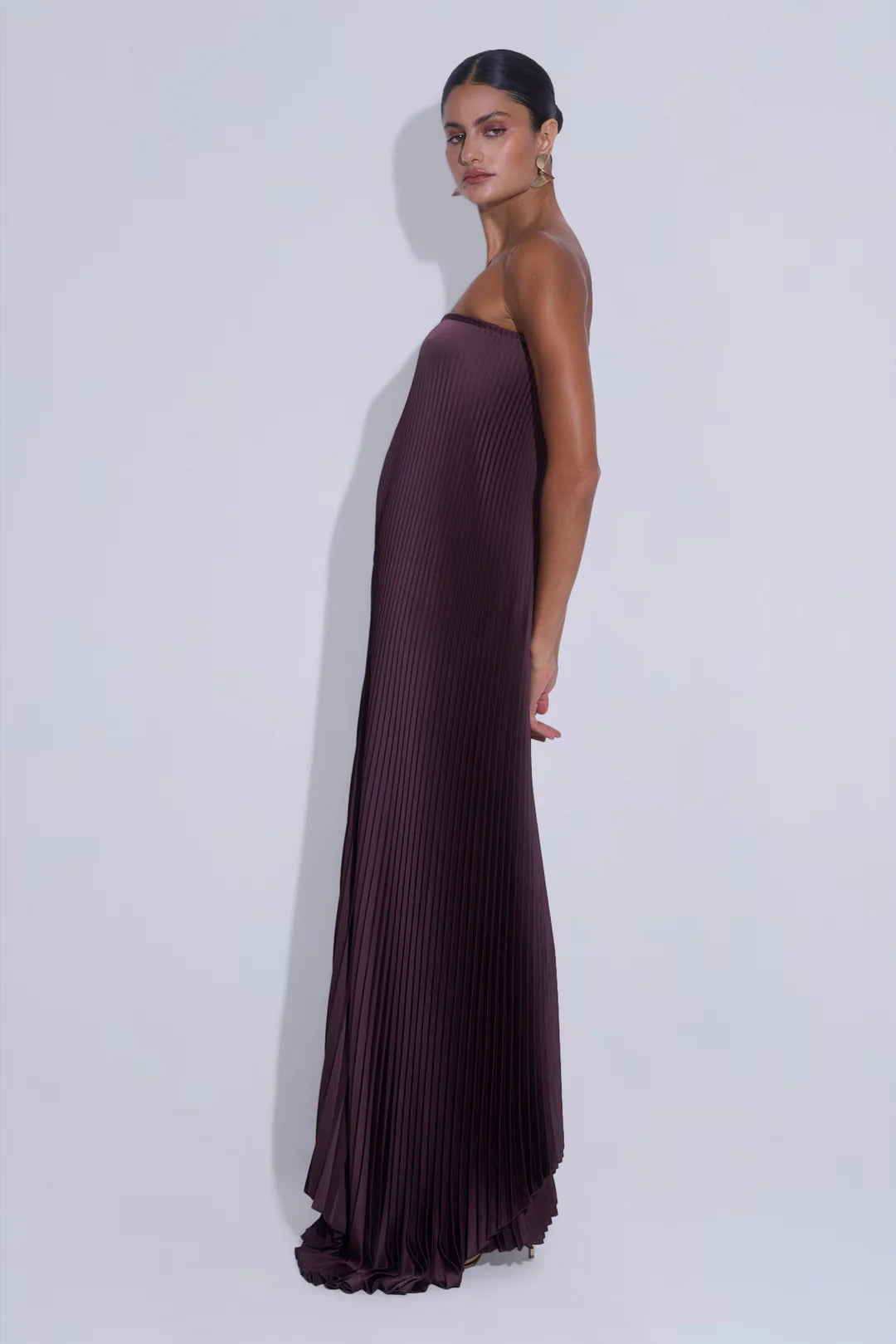 L'Idee Marmont Top & Gala Skirt l Mahogany