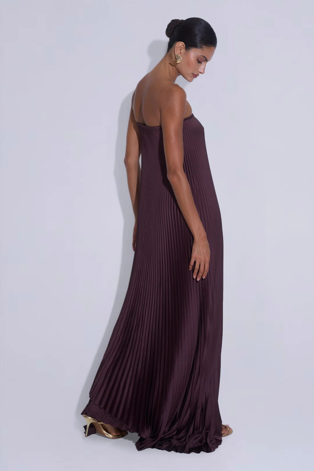 L'Idee Marmont Top & Gala Skirt l Mahogany
