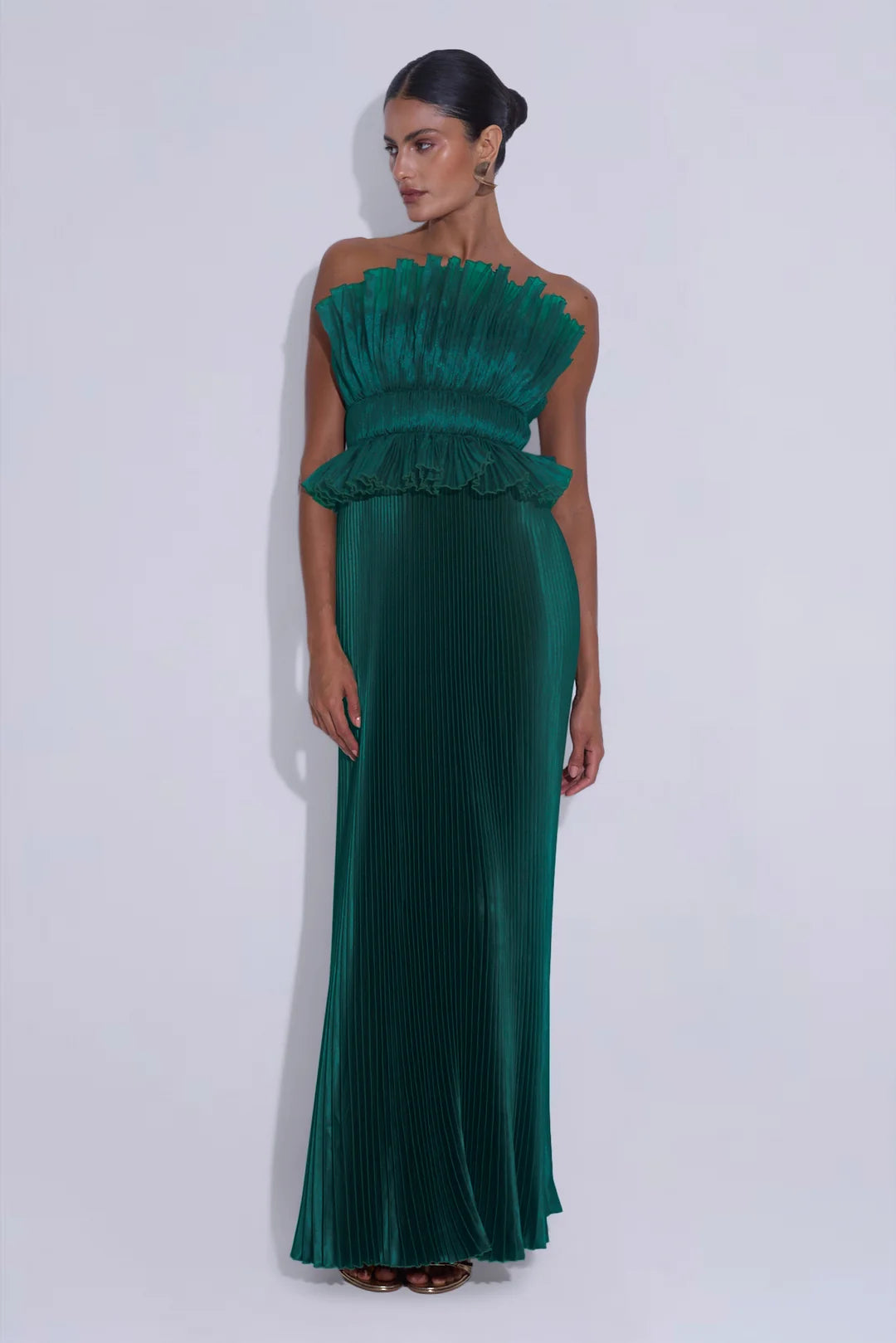 L'Idee Masquerade Gown l Pine