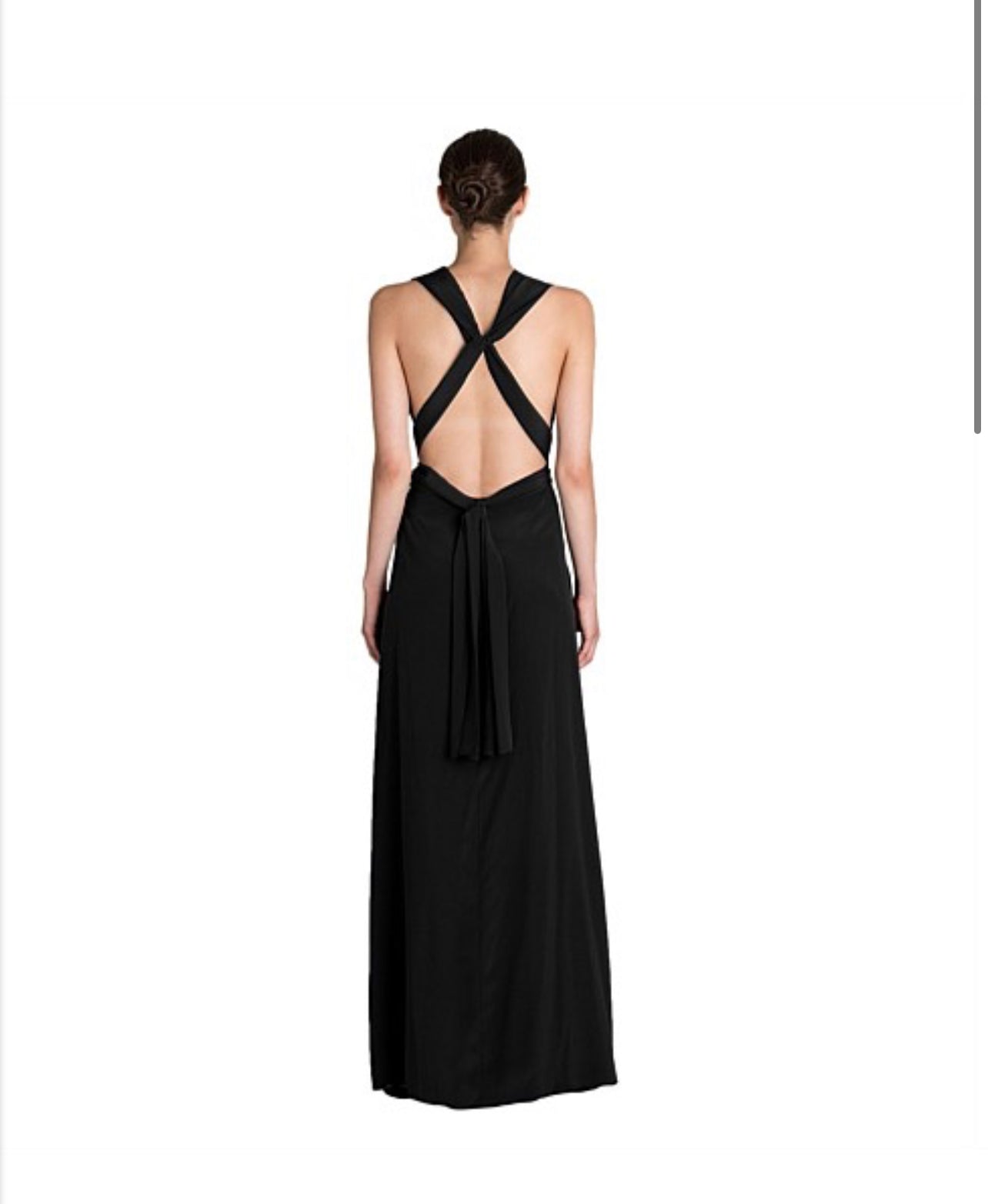 Bianca Spender Ascendent gown black