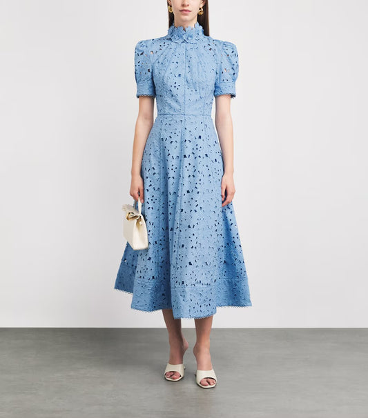 Rebecca Vallance Kitsu Short Sleeve Midi Dress