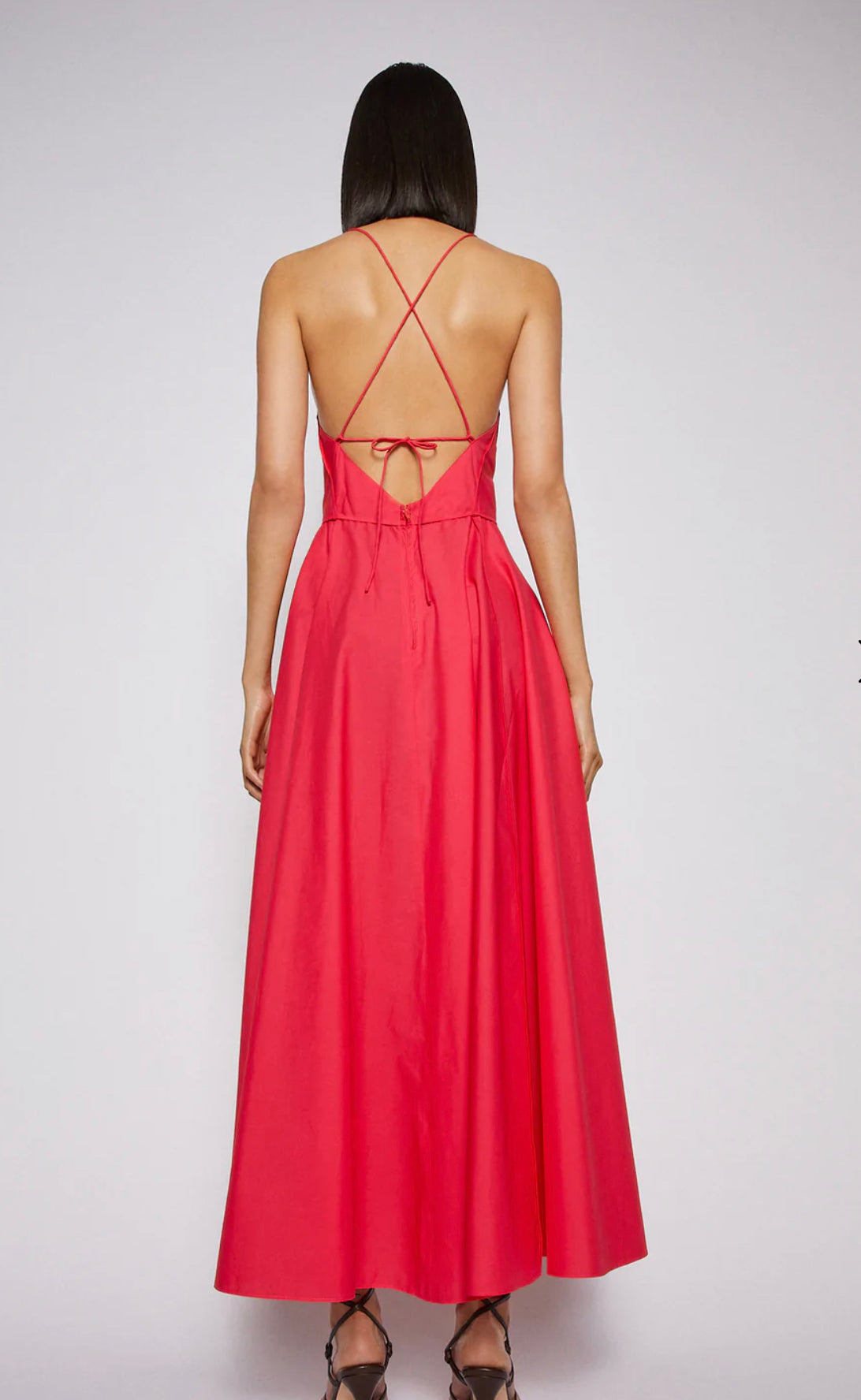 Scanlan Theodore Cotton Parachute Dress Pink